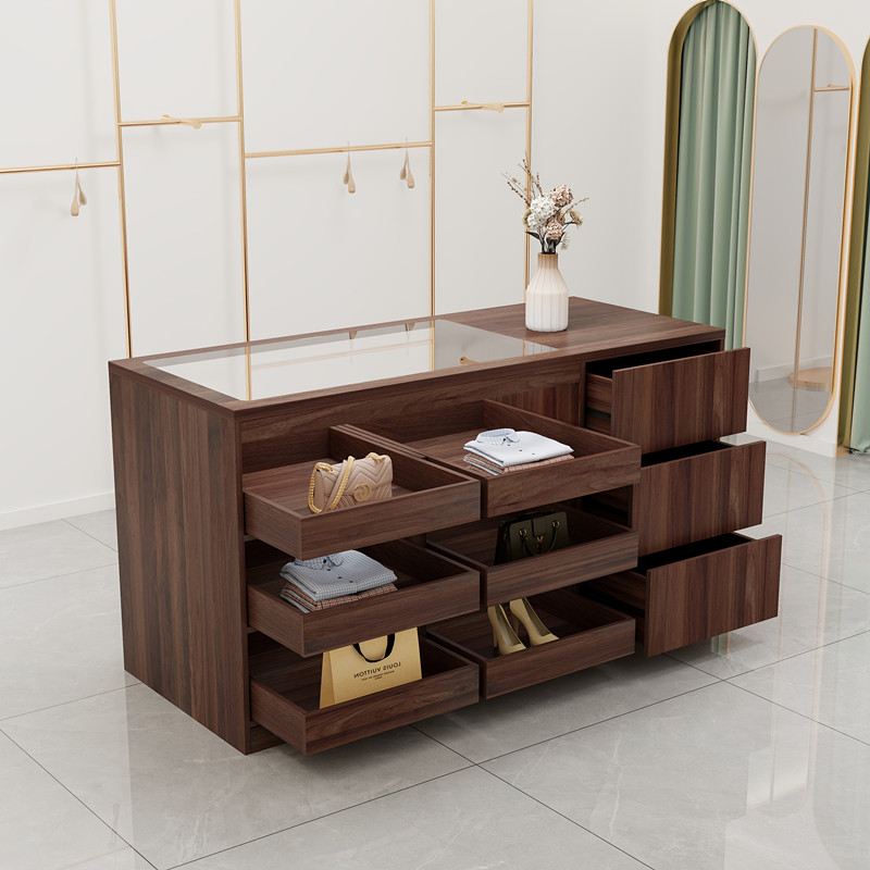 ตู้โชว์แบบเกาะสำหรับร้านเสื้อผ - Office Furniture บทวิจารณ์และราคา