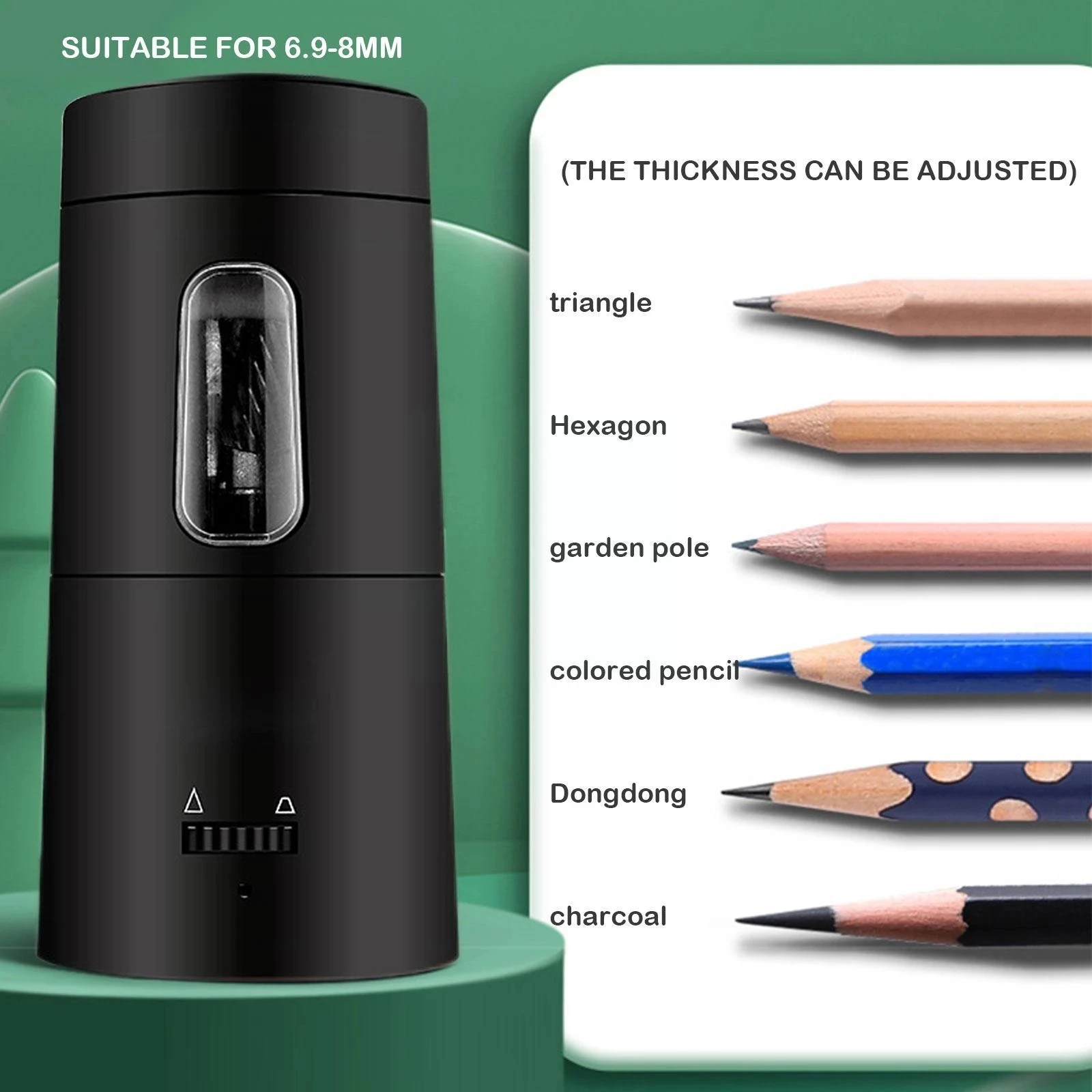 เครื่องเหลาดินสอไฟฟ้าอัตโนมัติ - Electric Pencil Sharpener Usb บทวิจารณ์และราคา