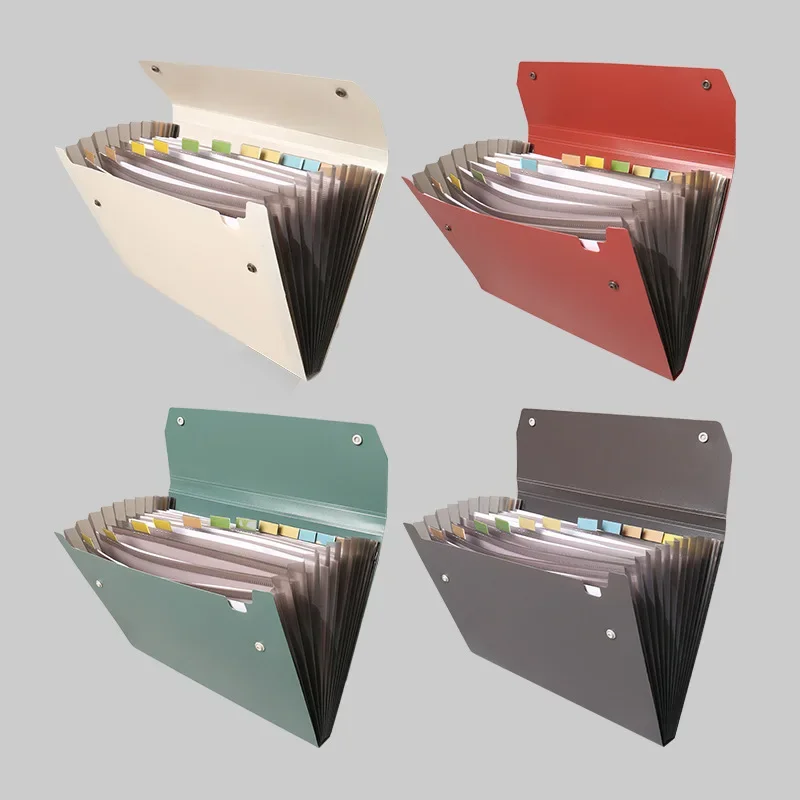 แฟ้มจัดระเบียบเอกสารแบบขยายได้ - Expandable Accordion File Folder 13 Pockets บทวิจารณ์และราคา