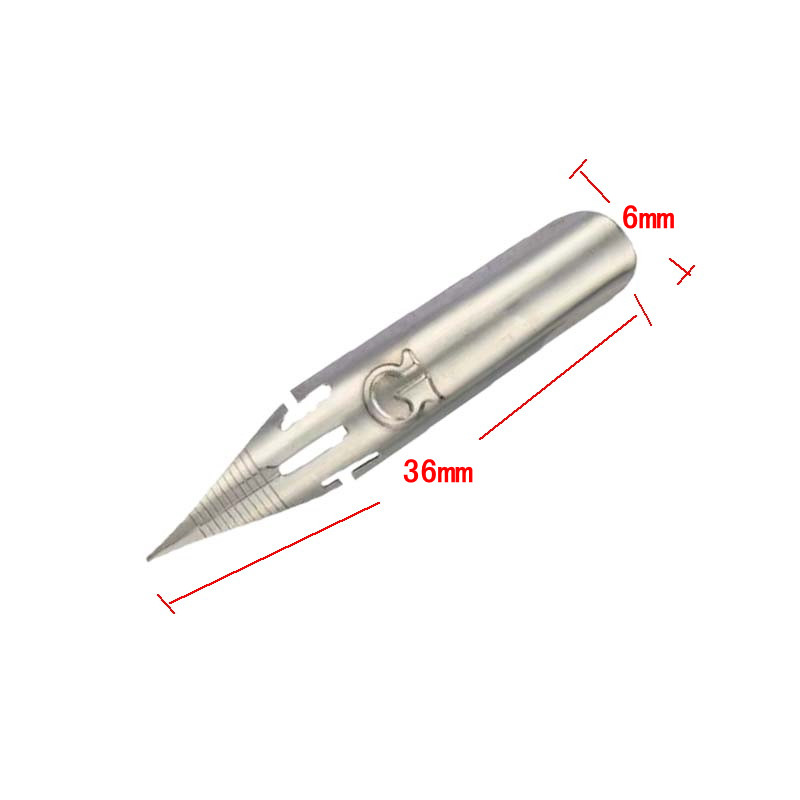 5Pc G Nib สแตนเลสตัวอักษร Nib  - Writing Tools บทวิจารณ์และราคา