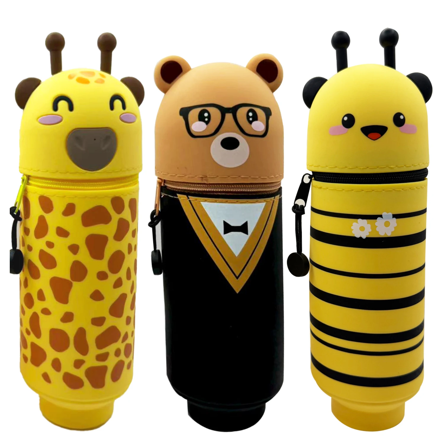 กล่องดินสอลายสัตว์น่ารัก แบบ 2 - School Supplies บทวิจารณ์และราคา