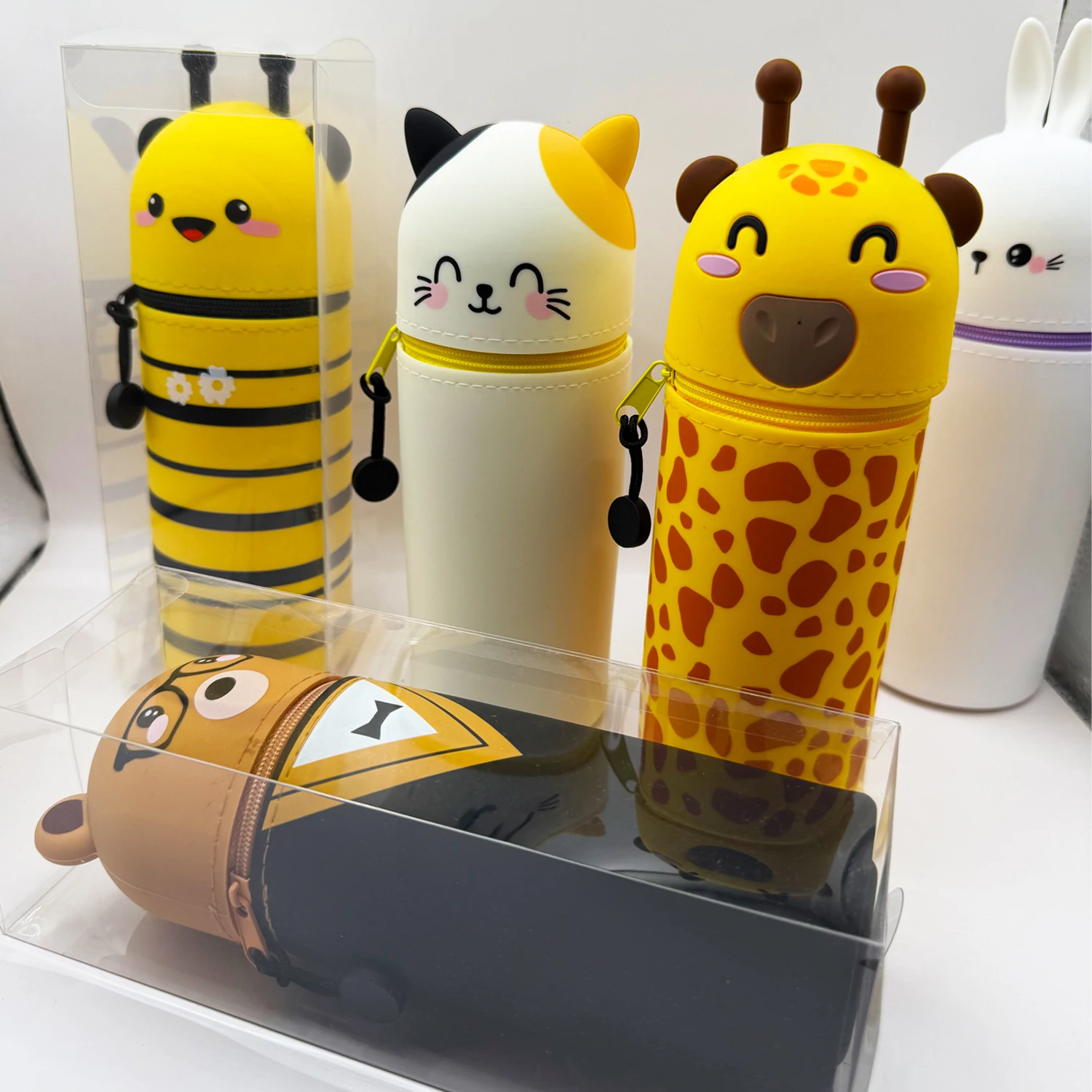 กล่องดินสอลายสัตว์น่ารัก แบบ 2 - School Supplies บทวิจารณ์และราคา