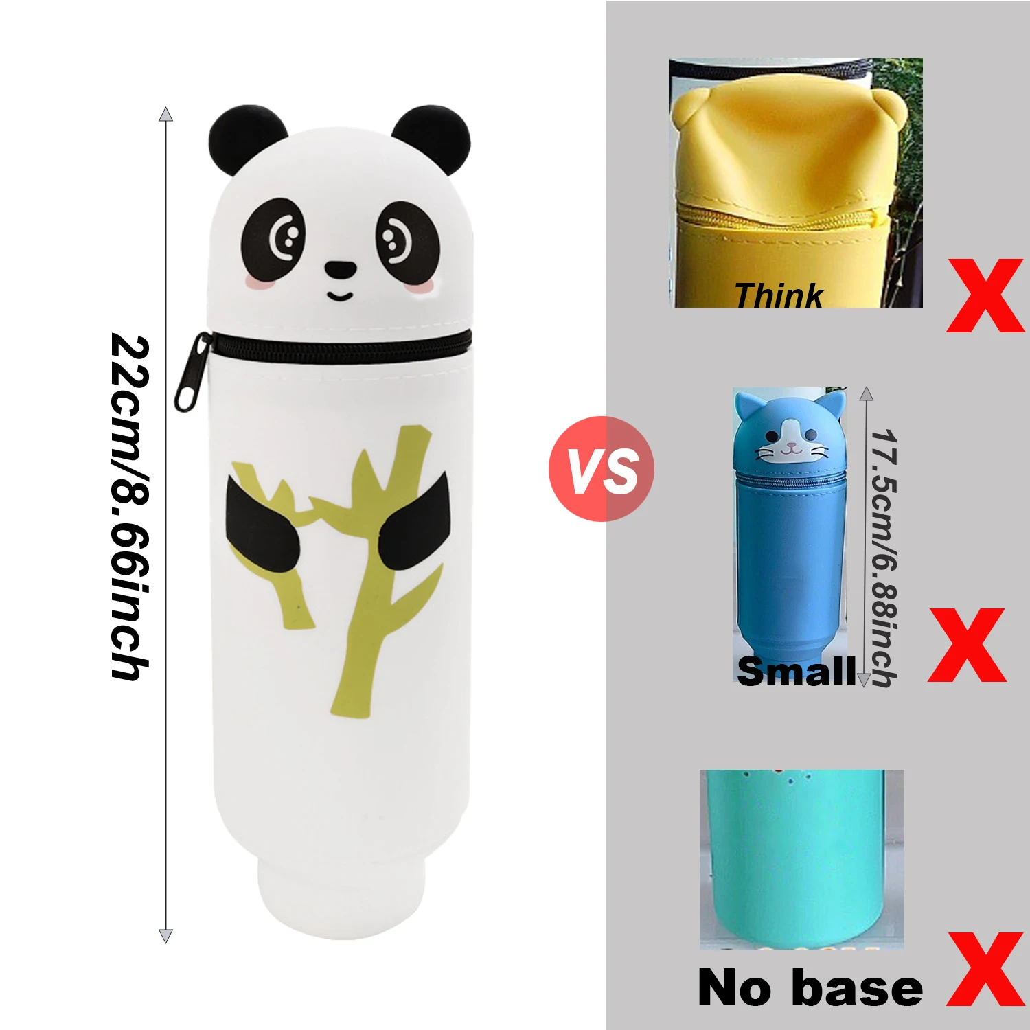 กล่องดินสอลายสัตว์น่ารัก แบบ 2 - School Supplies บทวิจารณ์และราคา